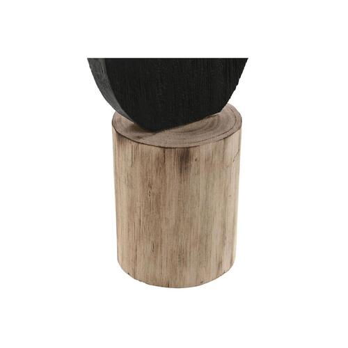 Dekorativ figur Home ESPRIT Brun Sort Abstrakt Moderne 15 x 9 x 64 cm (2 enheder)