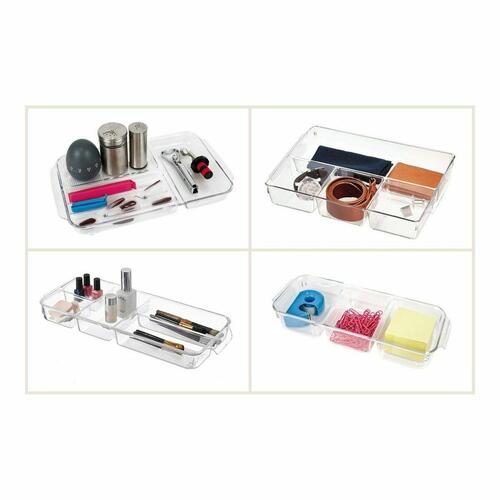 Multifunktionel organizer Confortime Gennemsigtig 37,5 x 23,5 x 5, cm (12 enheder)