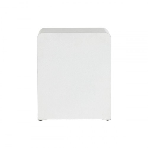 Natbord - hvid MDF træ, 40 × 30 × 48 cm