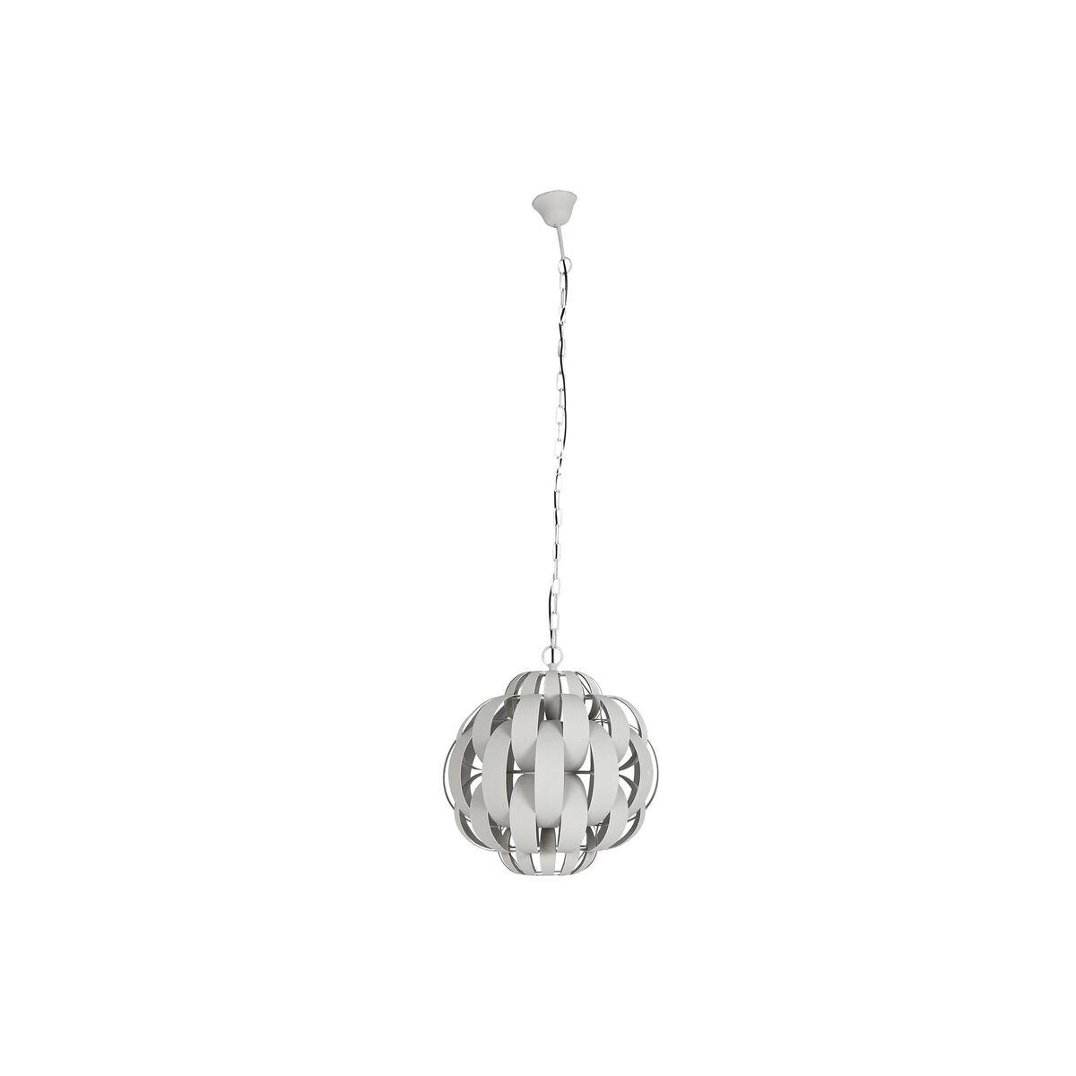 Loftslampe Home Esprit Hvid Metal 50 W 50 X 50 X 53 Cm