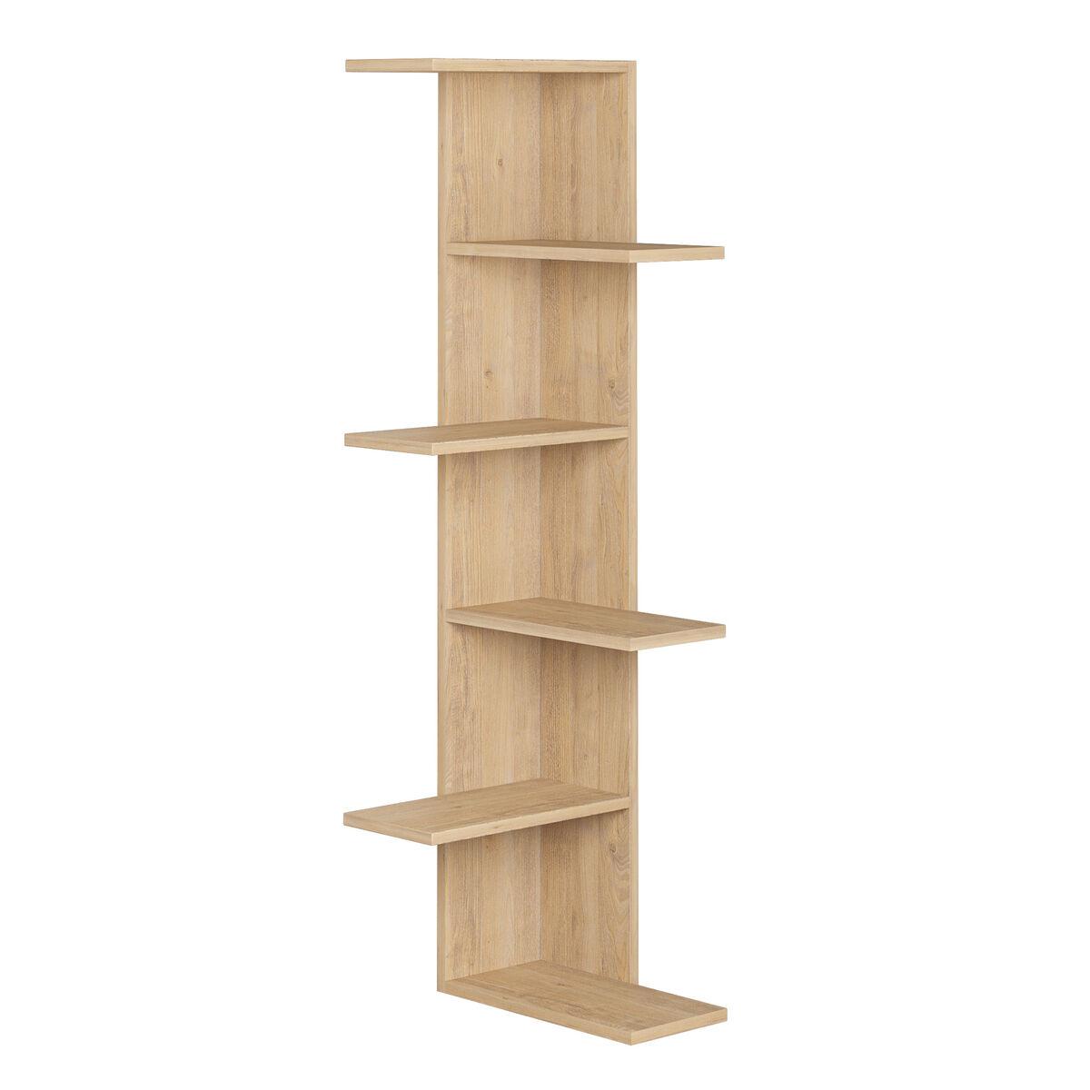Hjørnemøbel Alexandra House Living Hrast Træ MDP 37 x 141 x 24 cm 4 Hylder