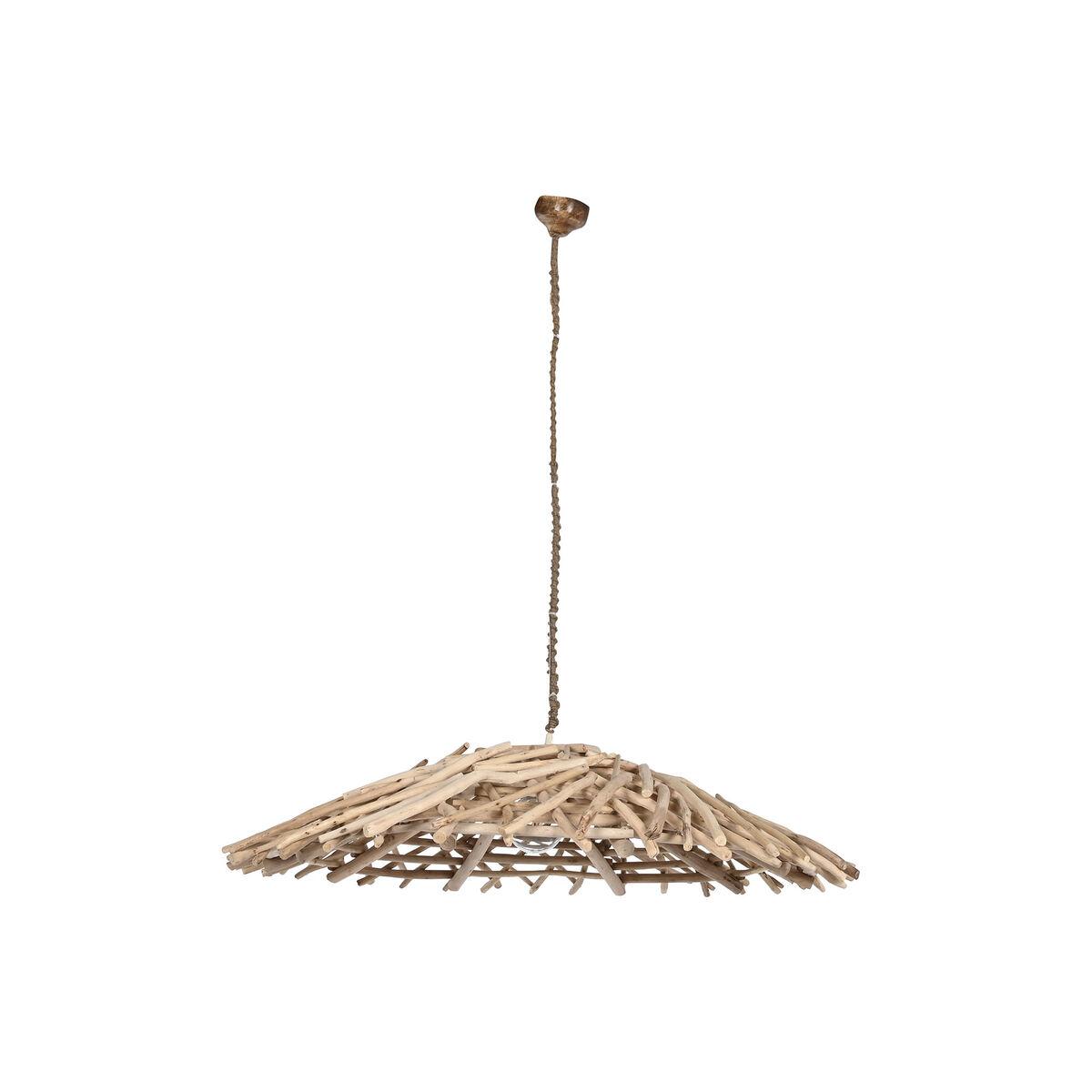 Loftslampe Home Esprit Natur Træ Eucalyptus 50 W 100 X 100 X 18 Cm