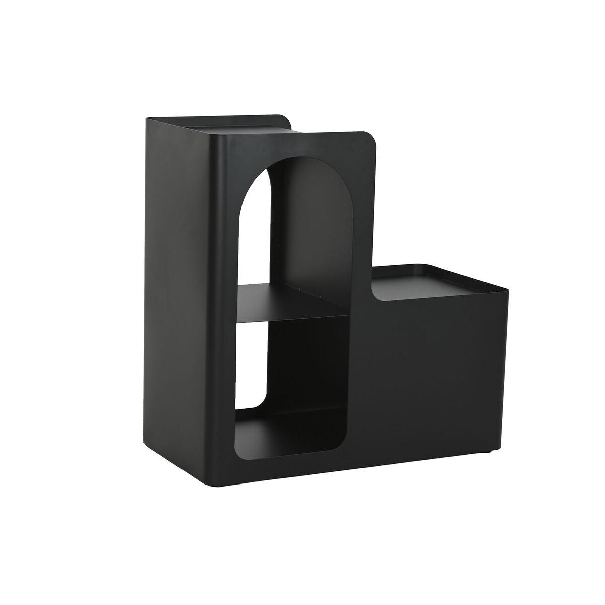 Sofabord Home ESPRIT Sort Metal 60 x 30 x 60 cm