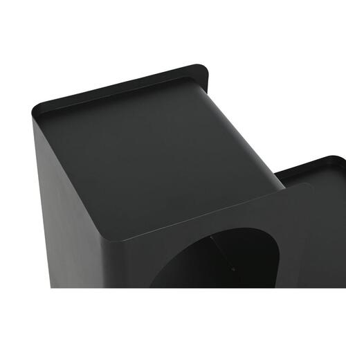 Sofabord Home ESPRIT Sort Metal 60 x 30 x 60 cm
