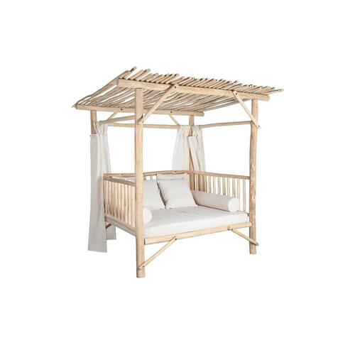Seng til haven Hvid Natur 200 x 180 x 200 cm