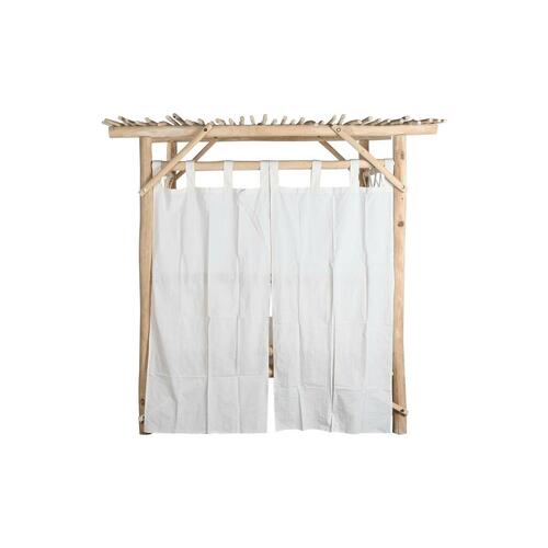 Seng til haven Hvid Natur 200 x 180 x 200 cm