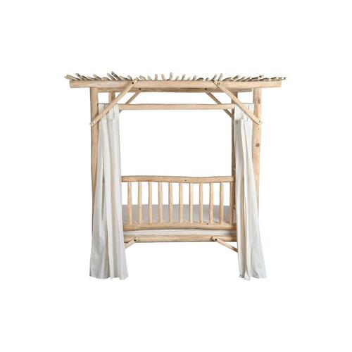 Seng til haven Hvid Natur 200 x 180 x 200 cm