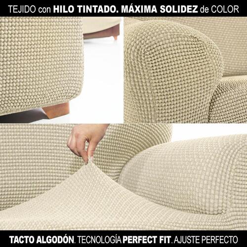 Sofa cover Sofaskins NIAGARA Beige 1-personers lænestol 70 - 110 cm