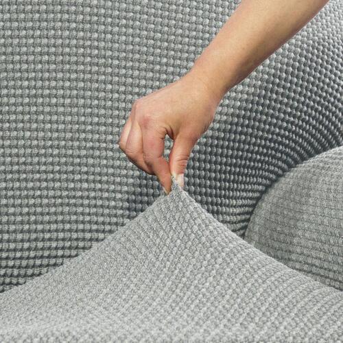Sofa cover Sofaskins NIAGARA Lysegrå 1-personers lænestol 70 - 110 cm