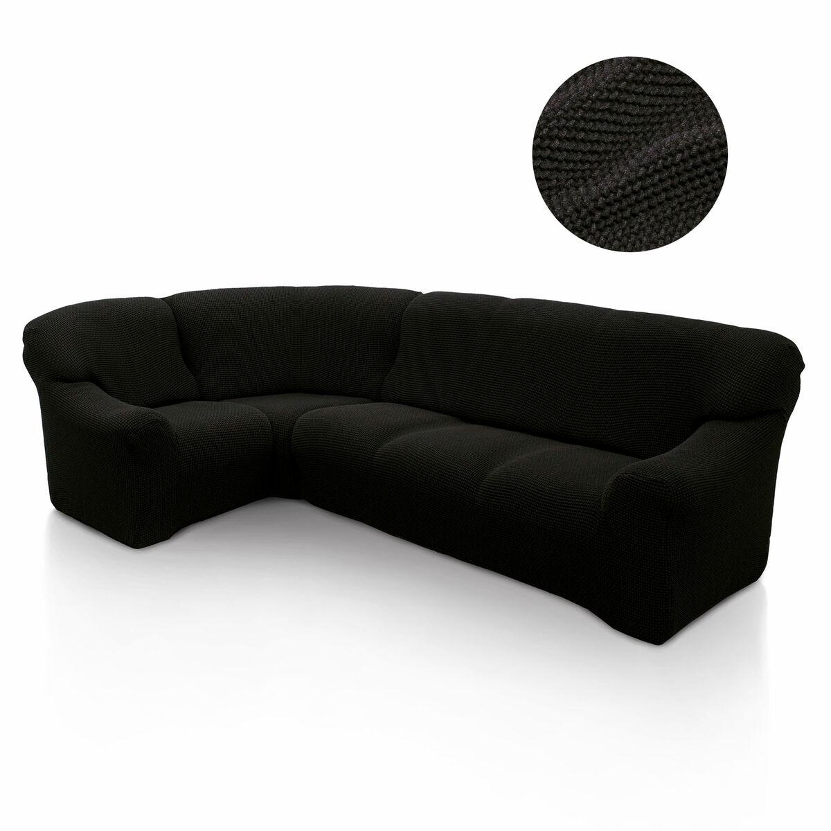Sofa cover Sofaskins NIAGARA 340 - 540 cm Sort