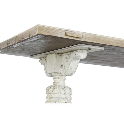 Spisebord Hvid Natur Gran 200 x 90 x 78 cm
