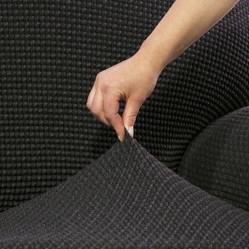 Sofa cover Sofaskins NIAGARA Sort 1-personers lænestol 70 - 110 cm