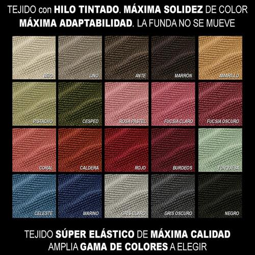 Sofa cover Sofaskins NIAGARA Sort 1-personers lænestol 70 - 110 cm