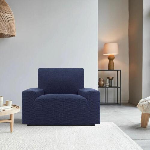 Sofa cover Sofaskins NIAGARA Marineblå 2 personers sofa 140 - 180 cm
