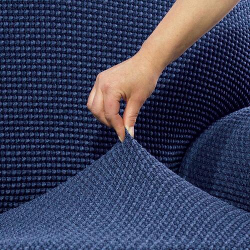 Sofa cover Sofaskins NIAGARA Marineblå 3 personers sofa 180 - 230 cm