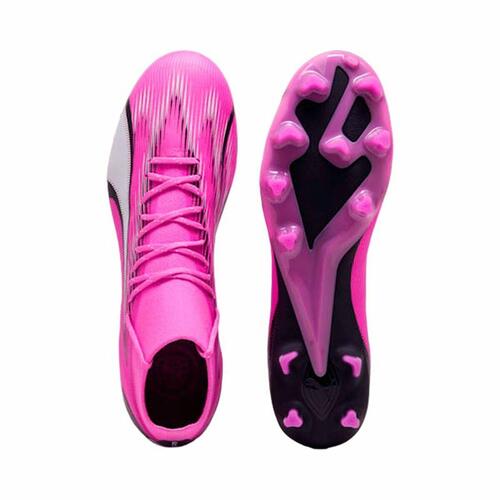 Voksen fodboldstøvler Puma Ultra Pro FG/AG Hvid Pink 39