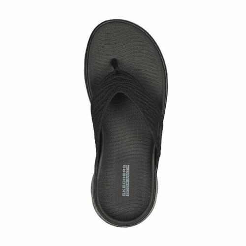 Klipklappere til damer Skechers Go Walk Flex Sandal Splender Sort 36