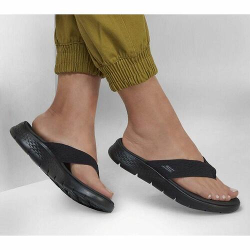 Klipklappere til damer Skechers Go Walk Flex Sandal Splender Sort 36