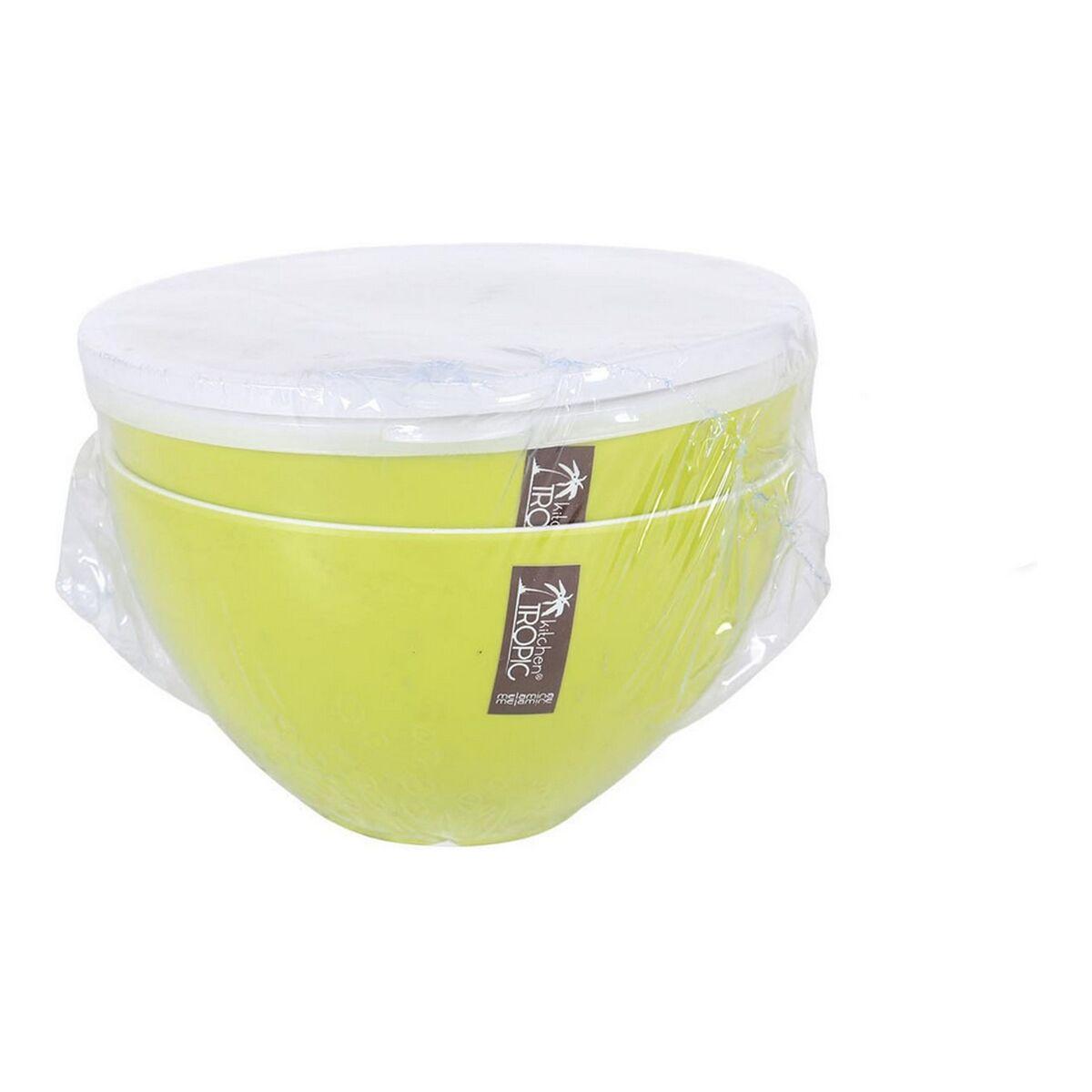 Skålesæt Kitchen Tropic Med låg Salatskål 16 x 16 x 12 cm (2 enheder)