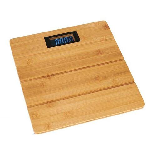 Digital badevægt Brun Bambus 150 kg 30 x 2,7 x 30 cm