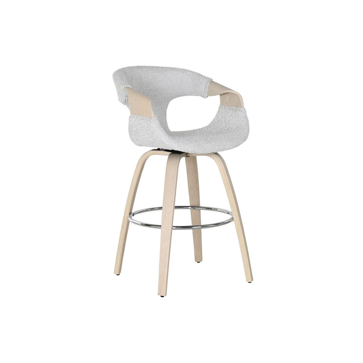 Taburet Home Esprit Grå Træ 555 X 525 X 925 Cm