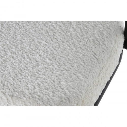 Barstol - hvid, metal, 48,5 × 48 × 83,5 cm