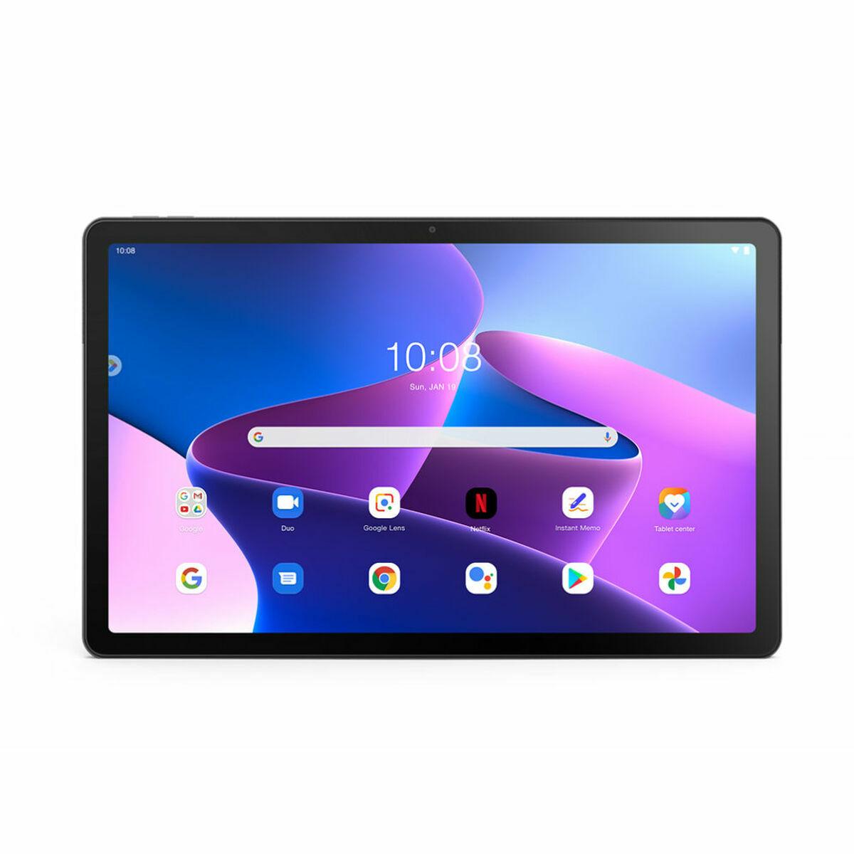 Tablet Lenovo Lenovo Tab M10 Plus 10 6  " Mediatek Helio G80 4 Gb Lpddr4x Android 12 4 Gb Ram 128 Gb Grå Mørkegrå