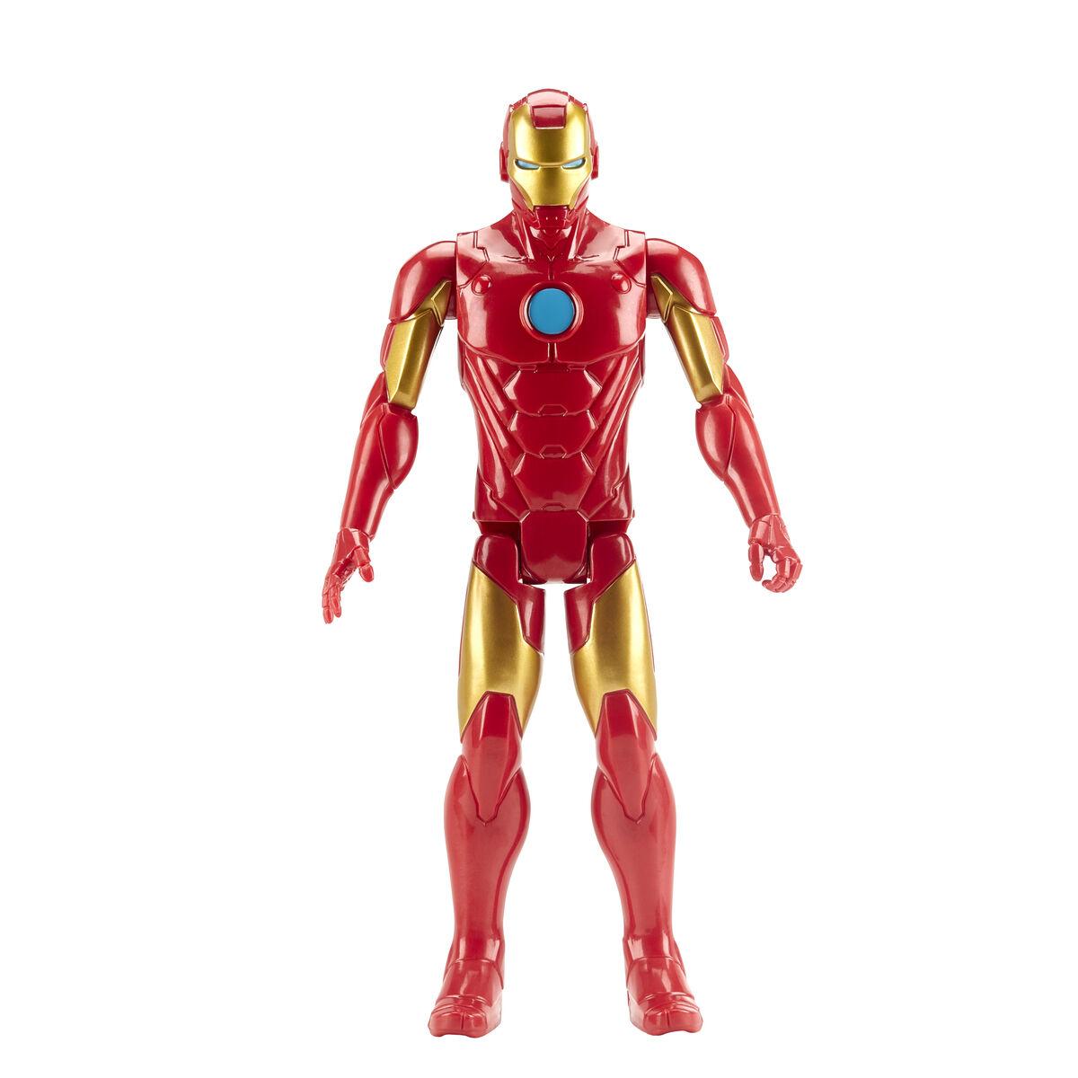 Samlet Figur Hasbro Titan Hero Iron Man