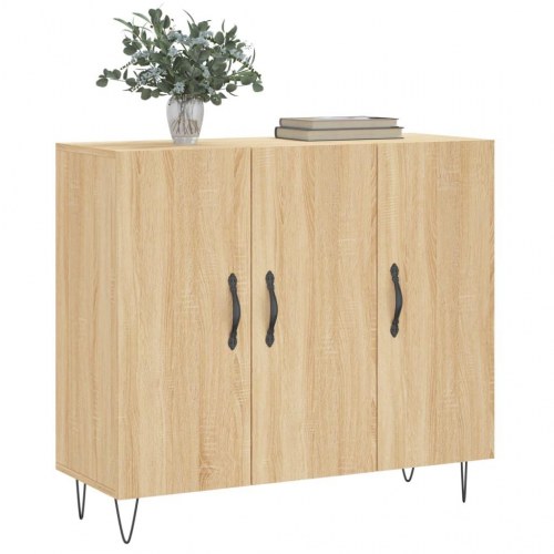 Skænk 90 x 34 x 80 cm i konstrueret træ