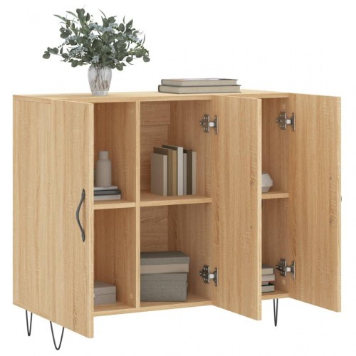Skænk 90 x 34 x 80 cm i konstrueret træ