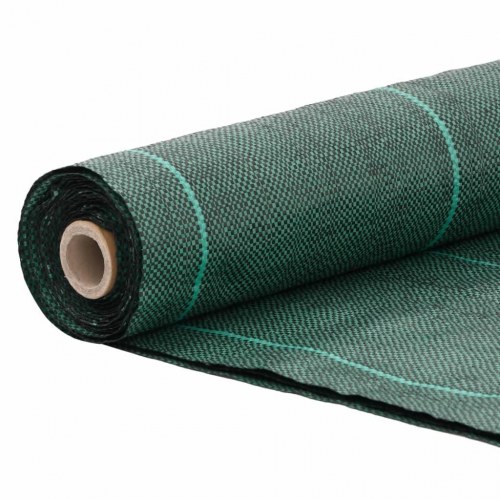 Ukrudtsdug 4 x 10 m - grøn PP, 60 g/m²