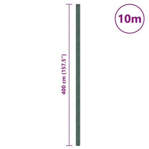 Ukrudtsdug 4 x 10 m - grøn PP, 60 g/m²