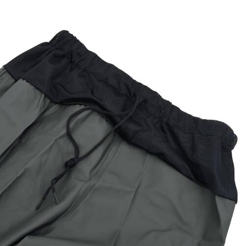 Waist waders med støvler str. 45 mørkegrøn