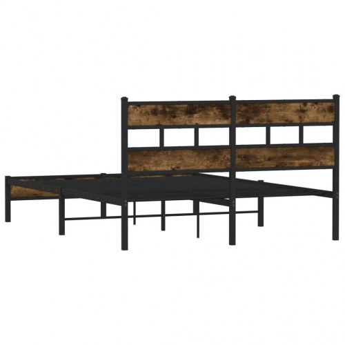 Sengeramme med sengegavl 140 x 190 cm uden madras