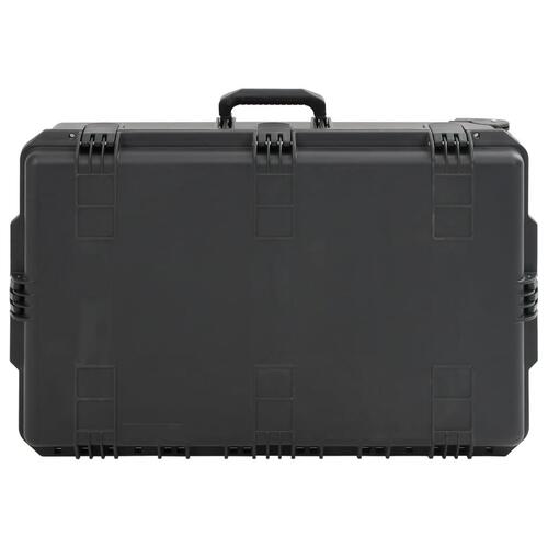 Transportabel flightcase 79,5x51,5x30,5 cm PP sort
