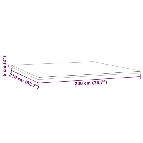 Topmadras 200x210x5 cm