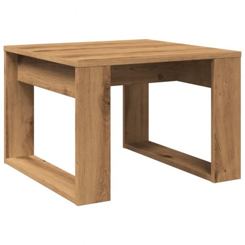 Sidebord 50×50×35 cm i konstrueret træ - kunsteg