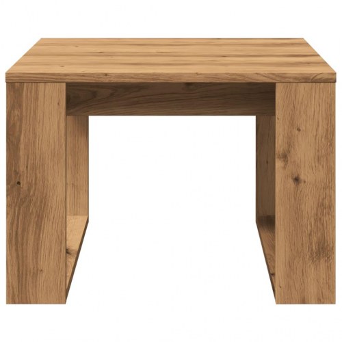 Sidebord 50×50×35 cm i konstrueret træ - kunsteg