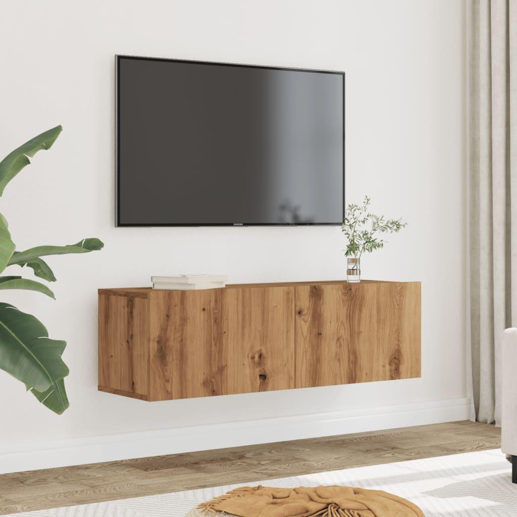 Væghængte Borde Stk 100x30x30 Egetræslook
