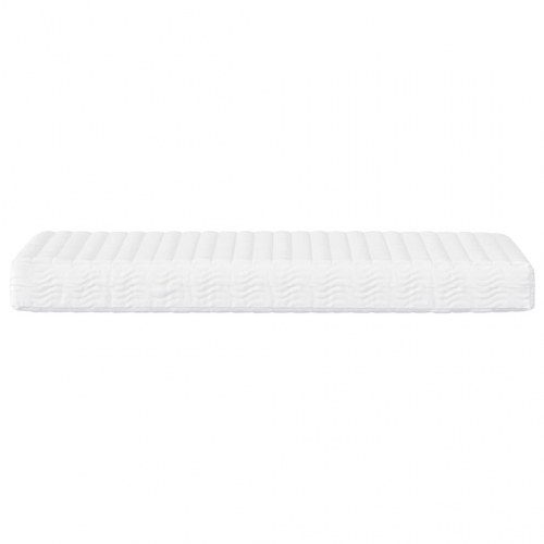 Skummadras 80×210 cm - hårdhed H2/H3, hvid