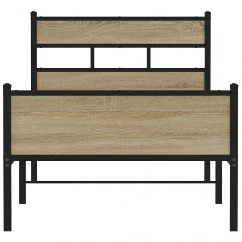 Sengeramme 75 x 190 cm uden madras - sonoma-eg