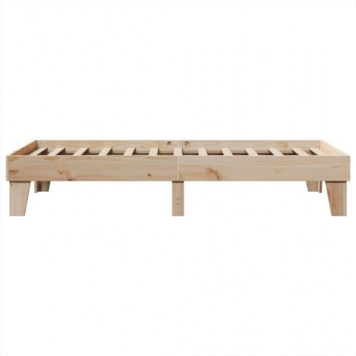 Sengeramme i massivt fyrretræ 90x200 cm - uden madras