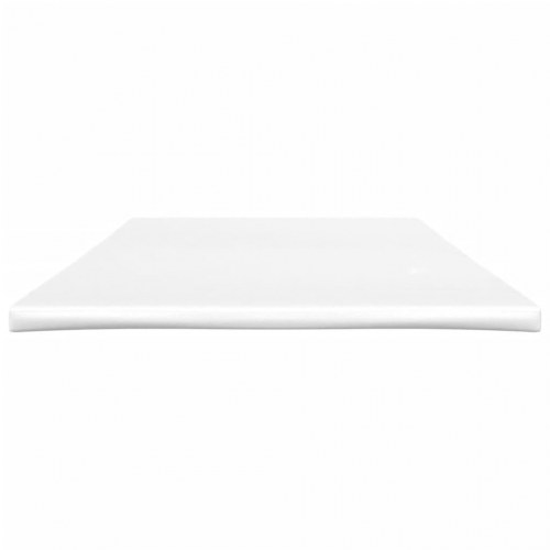 Topmadras i skum 80×220×5 cm - hvid