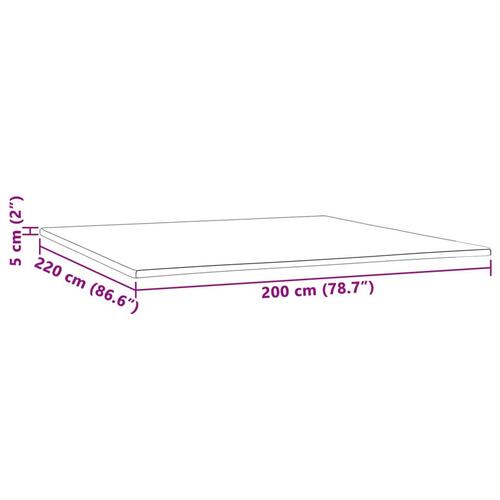 Topmadras 200x220x5 cm