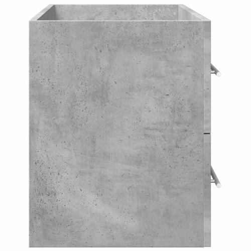 Underskab til håndvask 80x38,5x48 cm konstrueret træ kunsttræ