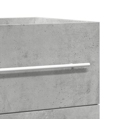 Underskab til håndvask 80x38,5x48 cm konstrueret træ kunsttræ