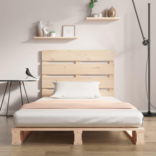 Sengeramme uden madras 90 x 200 cm i massivt fyrretræ