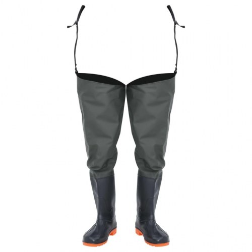 Hip waders str. 44 mørkegrøn