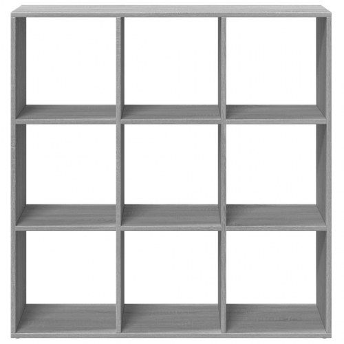 Bogreol/rumdeler 102 x 29 x 103,5 cm - grå sonoma-eg