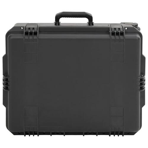 Transportabel flightcase 62,5x50x28,5 cm PP sort
